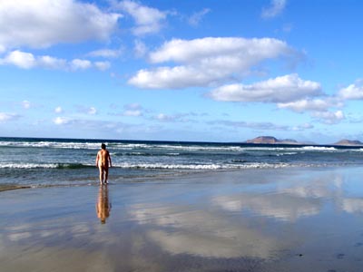 FKK an der Playa de Famara