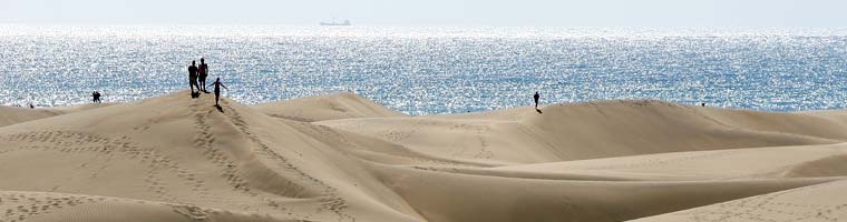 Eldorado für FKK-Fans - Dünen von Maspalomas - Gran Canaria