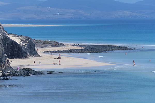 Playa de Mal Nombre - Nacktbaden auf Fuerteventura