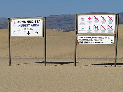 FKK Strand Maspalomas - Gran Canaria