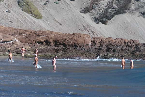 Playa de la Tejita - Nacktbaden auf Teneriffa